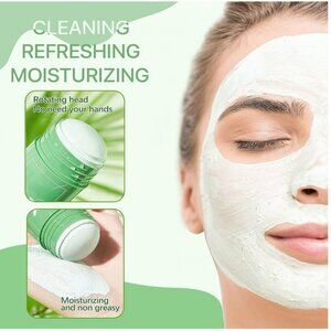 NEW 2 Sticks Green Tea Mask Sticks Sealed Oil Control 1.42oz X2 Total almost 3oz